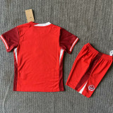 2024/25 Canada Home Red Kids Soccer Jersey
