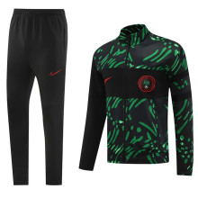 2024/25 Nigeria Black Green Jacket Tracksuit