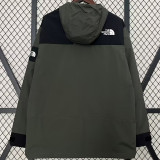 2024/25 THE N FACE Blackish Green Windbreaker 有帽