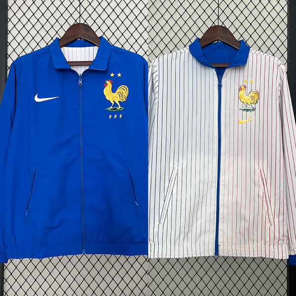 2024/25 France Reversible Windbreaker 双面