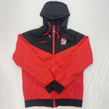 2024/25 France Red Black  Windbreaker