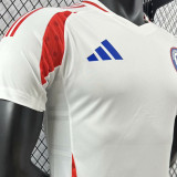 2024/25 Chile Away White Player Version Soccer Jersey