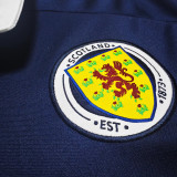 2012/14 Scotland Home Blue Retro Soccer Jersey