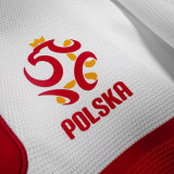 2012 Poland Home White Retro Soccer Jersey
