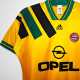 1993/95 BFC Away Yellow Retro Soccer Jersey
