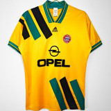 1993/95 BFC Away Yellow Retro Soccer Jersey