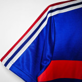 1984 France Home Blue Retro Soccer Jersey