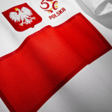 2012 Poland Home White Retro Soccer Jersey