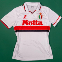 1992/94 AC Milan Away White Retro Soccer Jersey