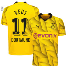 REUS #11 BVB UCL Version Yellow Fans Jersey 2023/24 背后广告在下 ★★