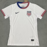 2024/25 U.S Home White Women Soccer Jersey 女