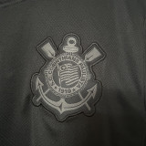 2024/25 Corinthians Away Black Fans Soccer Jersey 刺绣版