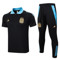 2024/25  Argentina Black POLO Training Tracksuit