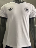 2024 Germany White Cotton Retro Style T-shirt