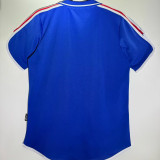 2000 France Home Blue Retro Soccer Jersey