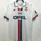 1996/97 AC Milan Away White Retro Soccer Jersey