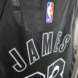 Lakers JAMES #23  Black Honor Edition NBA Jerseys