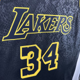 2024/25 Lakers ONEAL #34 White  NBA Jerseys