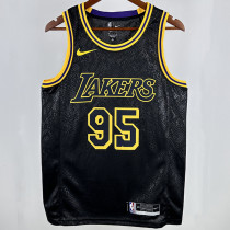 2024/25 Lakers TOSCANO #95  Black  NBA Jerseys