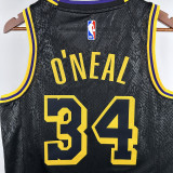 2024/25 Lakers ONEAL #34 White  NBA Jerseys