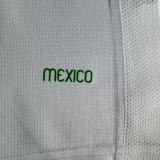 2006 Mexico Away White Retro Soccer Jersey