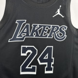 Lakers BRYANT #24  Black Honor Edition NBA Jerseys