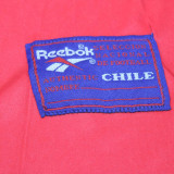 1998 Chile Home Red Retro Long Sleeve Soccer Jersey
