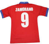 1998 Chile Home Red Retro Long Sleeve Soccer Jersey