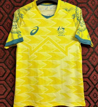 2024/25 Australia Home Yellow Fans Soccer Jersey