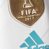 2017/18 RM Home White Retro Player Version Long Sleeve Jersey 球员版带胸前章