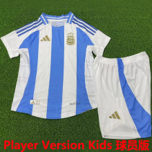 2024/25 Argentina Home Player Version Kids Jersey 球员版童装
