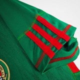 2010 Mexico Home Green Retro Soccer Jersey