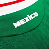 2010 Mexico Home Green Retro Soccer Jersey