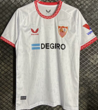 2024/25 Sevilla FC Home White Fans Soccer Jersey
