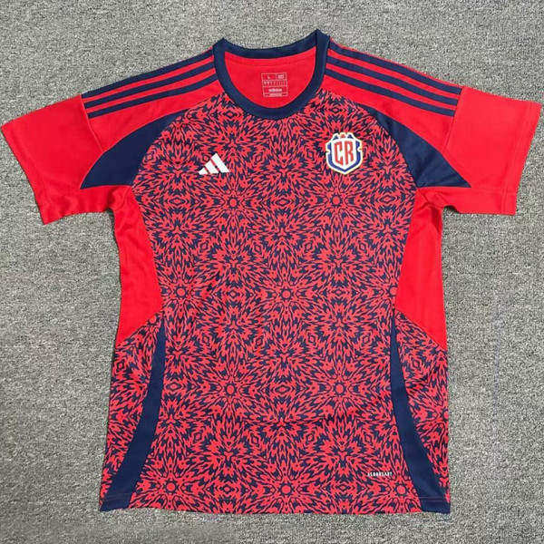 2024/25 Costa Rica Home Red Fans Soccer Jersey