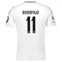 RODRYGO #11 RM 1:1 Quality Home Fans Jersey 2024/25 （UCL Font) ★★