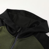 2024/25 Puma Blackish Green Hoody Zipper Jacket Tracksuit