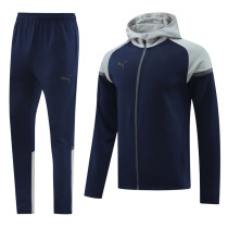 2024/25 Puma Sapphire Blue Hoody Zipper Jacket Tracksuit