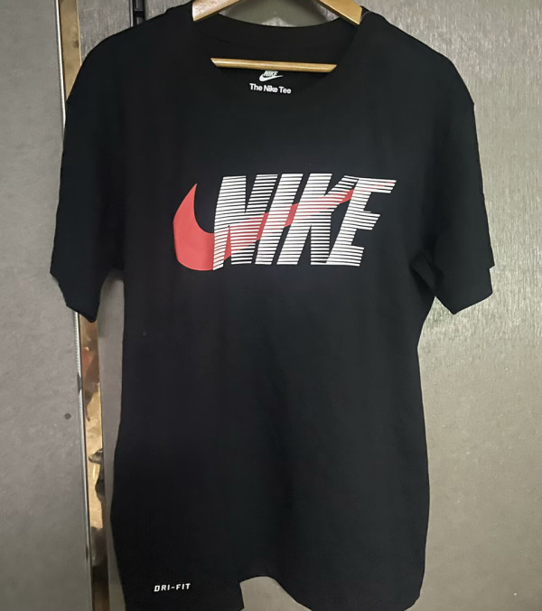 2024 NK~Black Cotton T-shirt