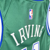 Mavericks IRVING #11 Green Retro NBA Jerseys