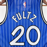 2019 Magic FULTZ #20 Royal Blue Retro NBA Jerseys