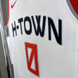 2020 Rockets WESTBROK #0 White City Edition NBA Jerseys