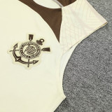 2024/25 Corinthians Off-White Vest Training Jersey(A Set)