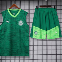 2024/25 Palmeiras Dark Green Vest Training Jersey(A Set)