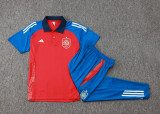 2024/25 Spain Red POLO Training Tracksuit