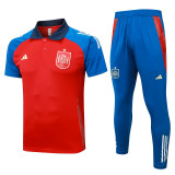 2024/25 Spain Red POLO Training Tracksuit