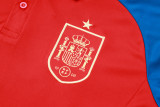 2024/25 Spain Red POLO Training Tracksuit