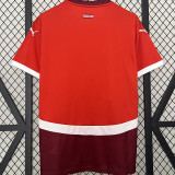 2024/25 Swizerland Home Red Fans Soccer Jersey