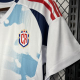 2024/25 Costa Rica Away White Fans Soccer Jersey