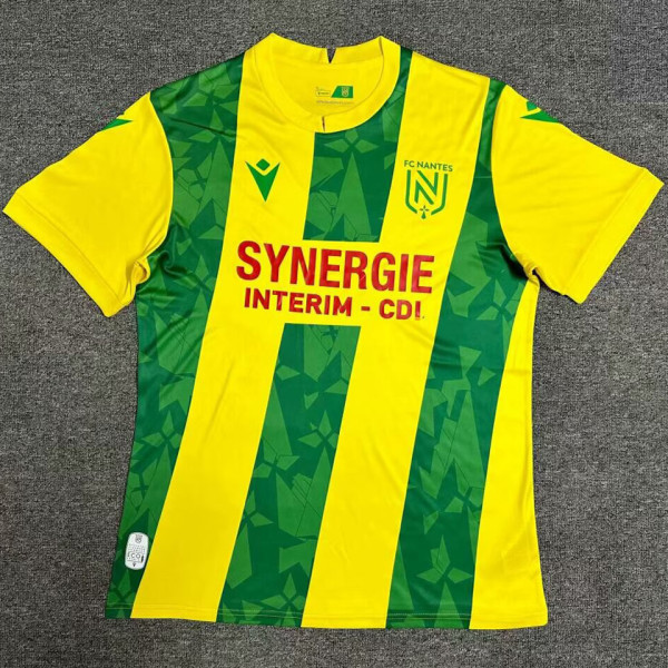 2024/25 Nantes Home Yellow Fans Soccer Jersey